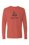 Sailing Thrulife Pigment Dyed Heavyweight Long Sleeve T Shirt